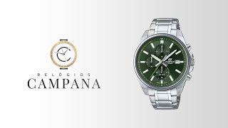Relógio Casio Masculino Edifice Cronógrafo Prateado Efv-610D-3Cvudf