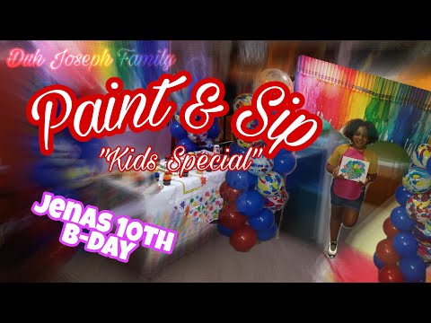 DIY Paint and Sip Party Ideas/ Decor, Treats, and Much More