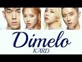 Kard  dimelo hang rom  eng lyrics