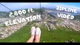 ZIP LINE VIDEO - Flying Dutchman - St. Maarten