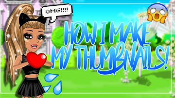 BEST THUMBNAIL?! MSP THUMBNAIL TUTORIAL!