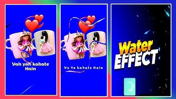 Lofi Remix Water Effect status video in Alightmotion | sarojsawar