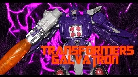 TRANSFORMERS TITANS RETURN GALVATRON STOP MOTION