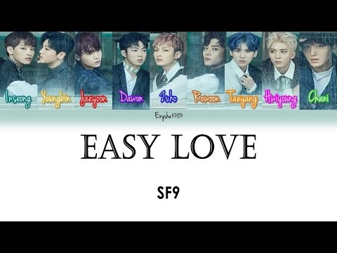 SF9 - Easy Love (쉽다) (Han | Rom | Eng Color Coded Lyrics)