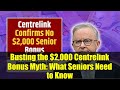 Busting the $2,000 Centrelink Bonus Myth: What Seniors Need to Know