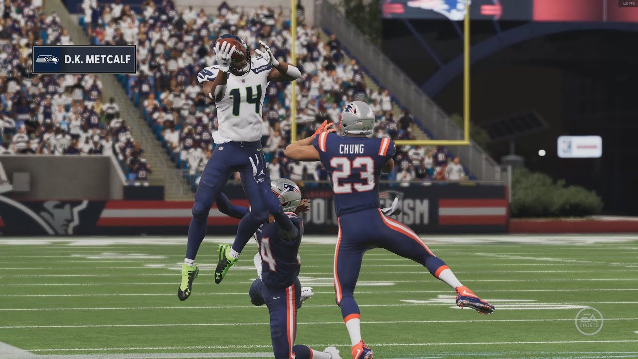 Madden 21 Gameplay | Patriots vs Seahawks | No Commentary