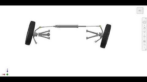 Dynamic simulation of Steering