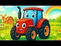 Ich bin ein Trak-Trak-Traktor 🚜 | Jahreszeitenlied für Kinder 🌱☀️🍂❄️