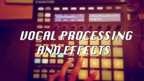 Maschine Reverse Reverb Effect