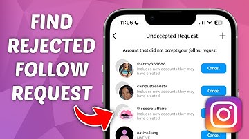 How to Find Unaccepted Follow Requests on Instagram - See Rejected Follow Requests