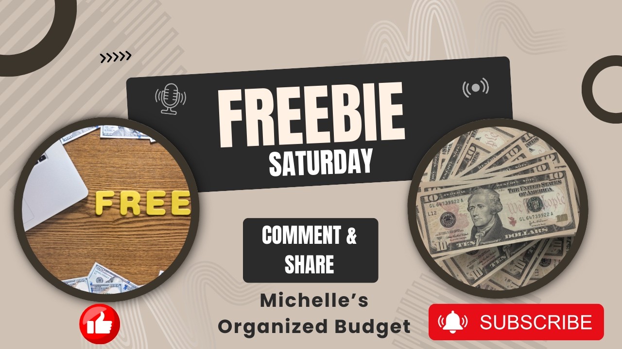 Freebie Saturday I Mini Savings Challenges I Free Challenges #lowincome #savings #roadto500subs