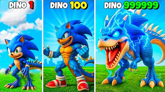 Upgrading DINO SONIC in GTA 5!! (Sonic Movie mod) thumbnail