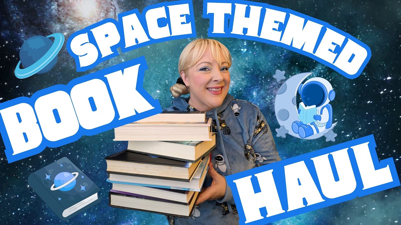 🚀 Space Book Haul!! Books set in space, on a spaceship, about aliens or the stars!