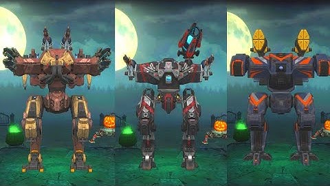 War Robots - Adjusted Ares Hades & Nemesis Robots Gameplay | War Robots Test Server 4.4