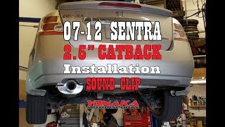 nissan sentra muffler replacement