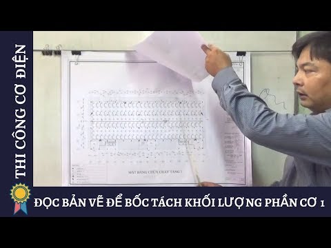 cách bóc tách khối lượng bản vẽ điện