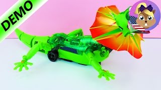 Building Our Own Lizard - Toy With Lots Of Pieces To Build - Part 2 Of Construction