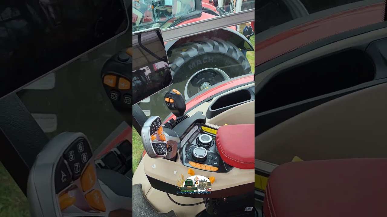 В кабине нового трактора Case Puma 260!