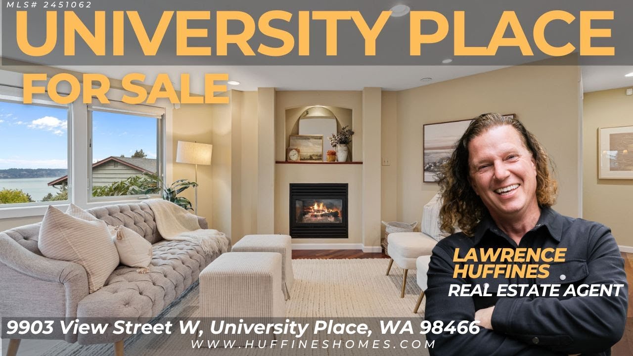 Pacific Northwest Coastal Charm – 9903 View St W, University Place