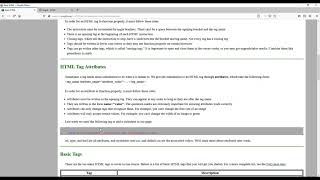Week 2: HTML Basics