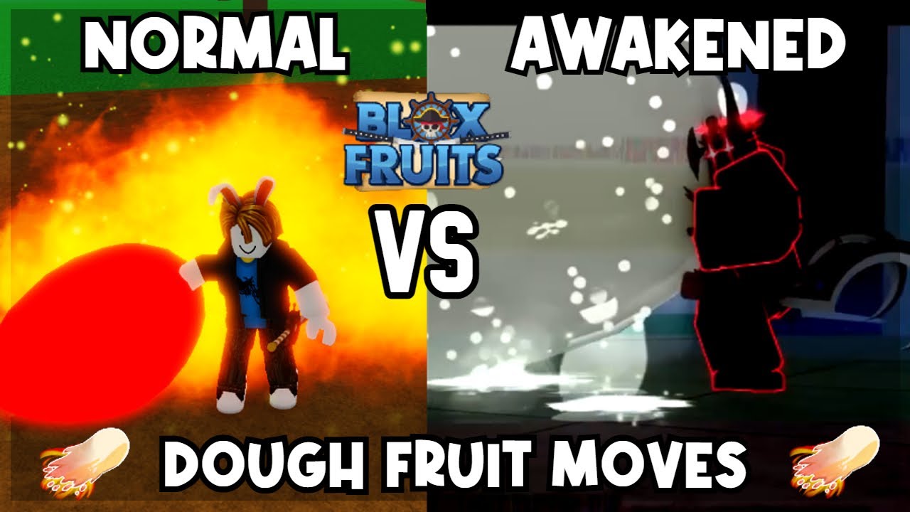 Rumble Fruit Unawakened VS Awakened - Blox Fruits 