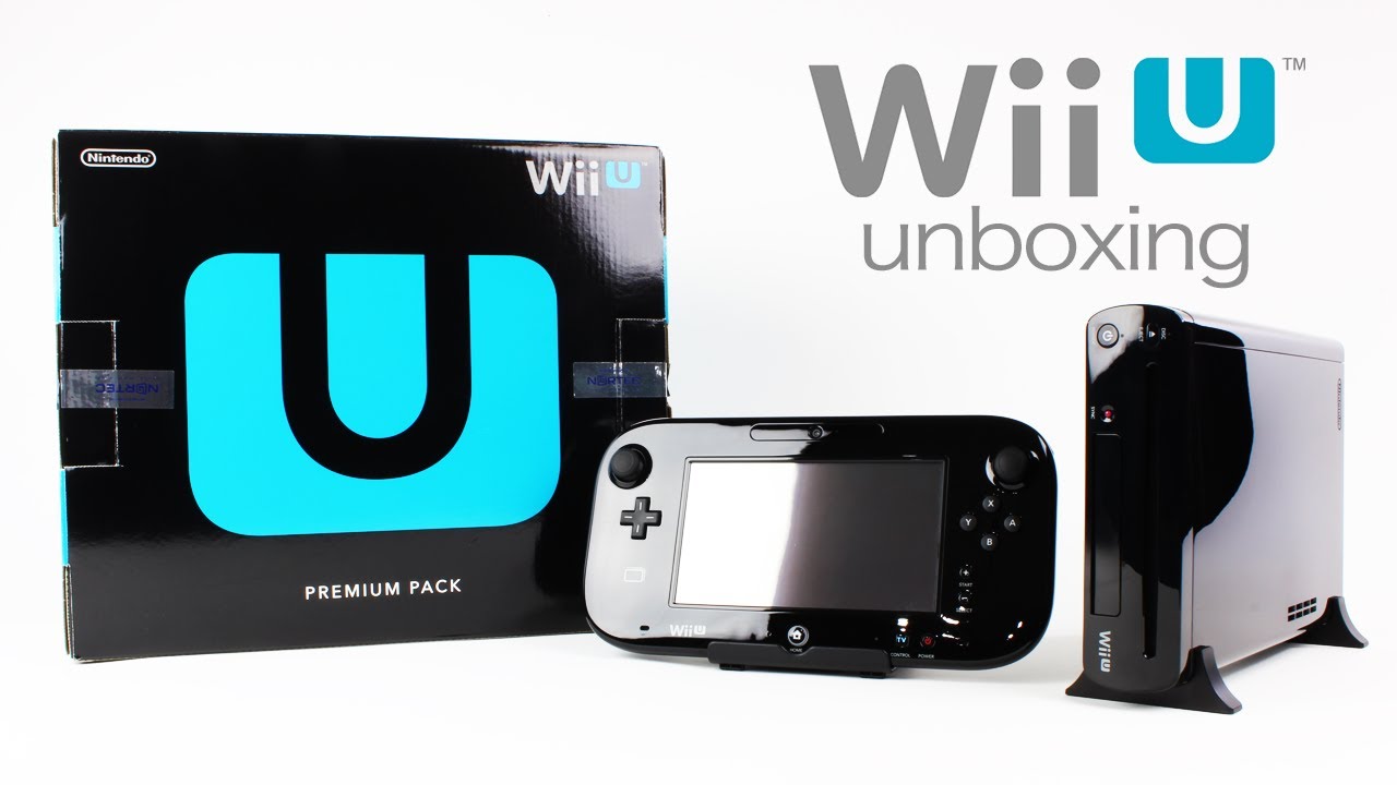 Wii U Console Premium Black