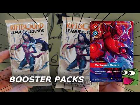 Opening Two Riftbound Spiritforged Booster Packs