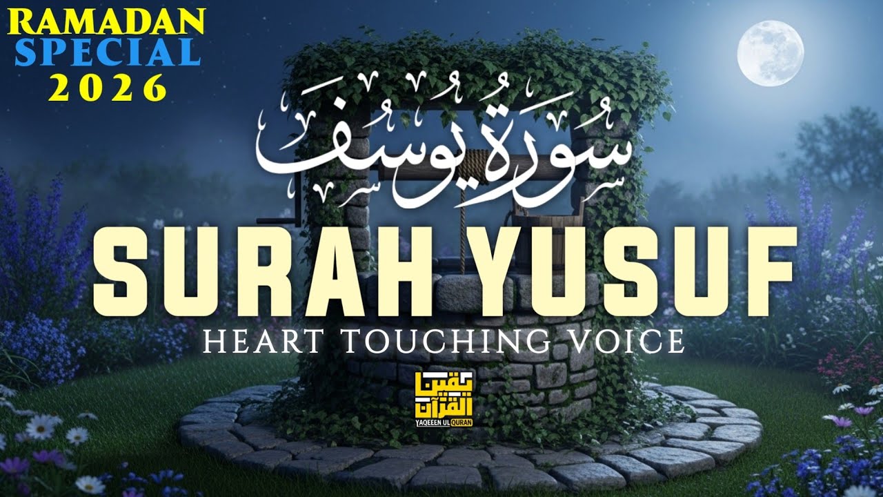 Blessed Ramadan Surah Yusuf سورة يوسف | Heart Touching Tilawat | YAQEEN UL QURAN #yusufmartak