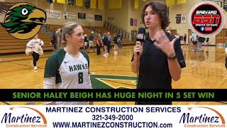 BSN POSTGAME INTERVIEWS: VIERA HAWKS
