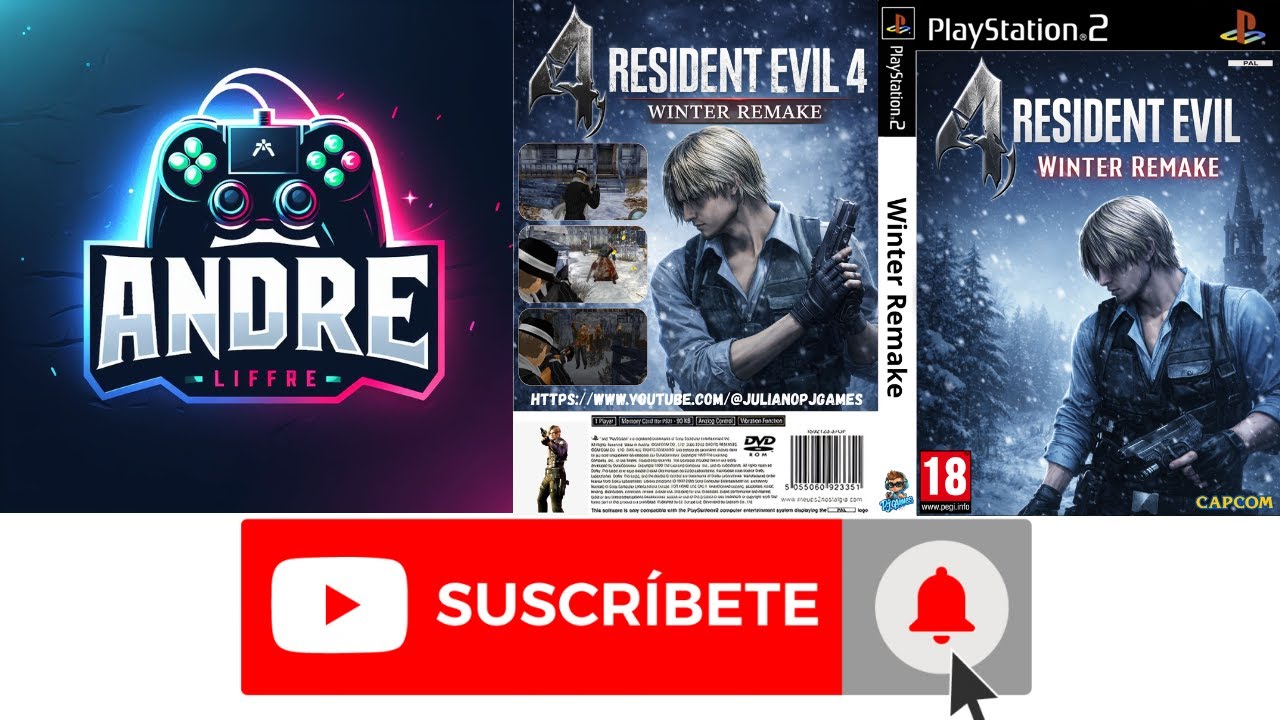 ¡RESIDENT EVIL 4 WINTER REMAKE EDITION SIN HACK PARTE 2 - ¡DEJA TU LIKE, SUSCRIBETE Y COMPARTE!