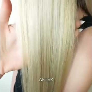 Toning Extensions using Rusk Deepshine Boost Color Conditioner