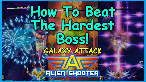 How To Beat The Gatekeeper (On Hard And Crazy Difficulty) On Galaxy Attack: Alien Shooter!