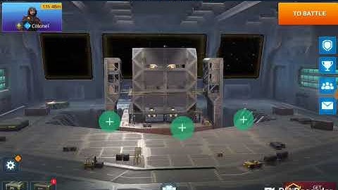 War Robots Test Server New Hanger Layout