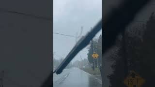 Remnants of Hurricane Nicole Pass Through NJ | Rainy and Windy Conditions | 11/11/22