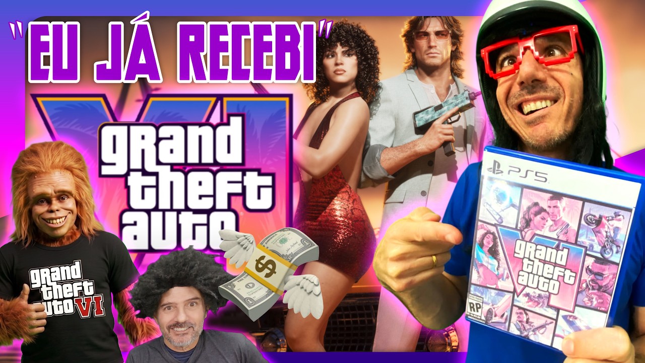 "NÓS JÁ RECEBEMOS O GTA 6" E SIM, O PREÇO É UM ABSURDO! 🤬💸 QUEM VAI PAGAR ESSE NOVO PADRÃO?! #gta6