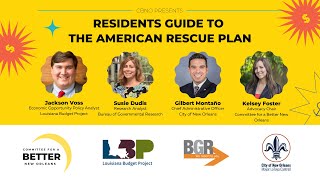 Residents Guide to the American Rescue Plan Webinar