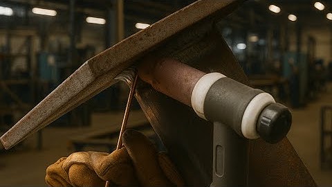 Mastering TIG Fillet Weld on Angled Pipe to Base Plate | Welding Techniques