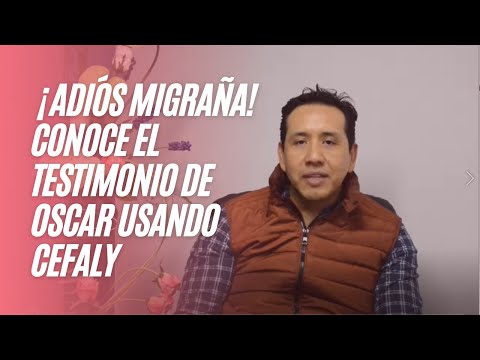 ¿La migraña tiene cura? Conoce el Testimonio de Oscar usando CEFALY