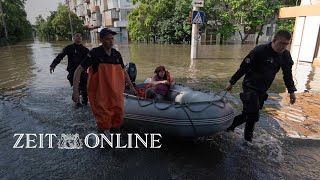Zerstörung Und Leid Nach Dammbruch In Der Ukraine