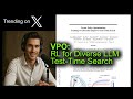 VPO: RL for Diverse LLM Test-Time Search