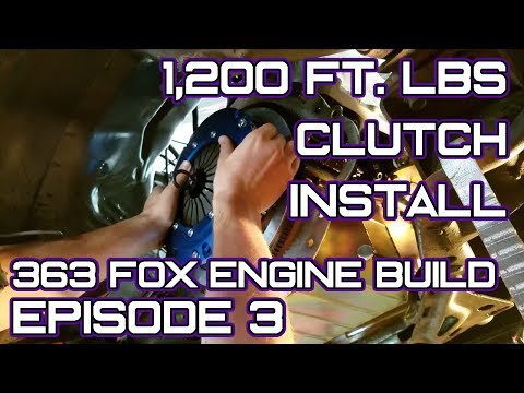 SPEC Super Twin Clutch Install - 363 NITROUS Fox Body Build - Episode 3
