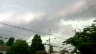 Moments before Bow Echo Storm in South Jersey Video