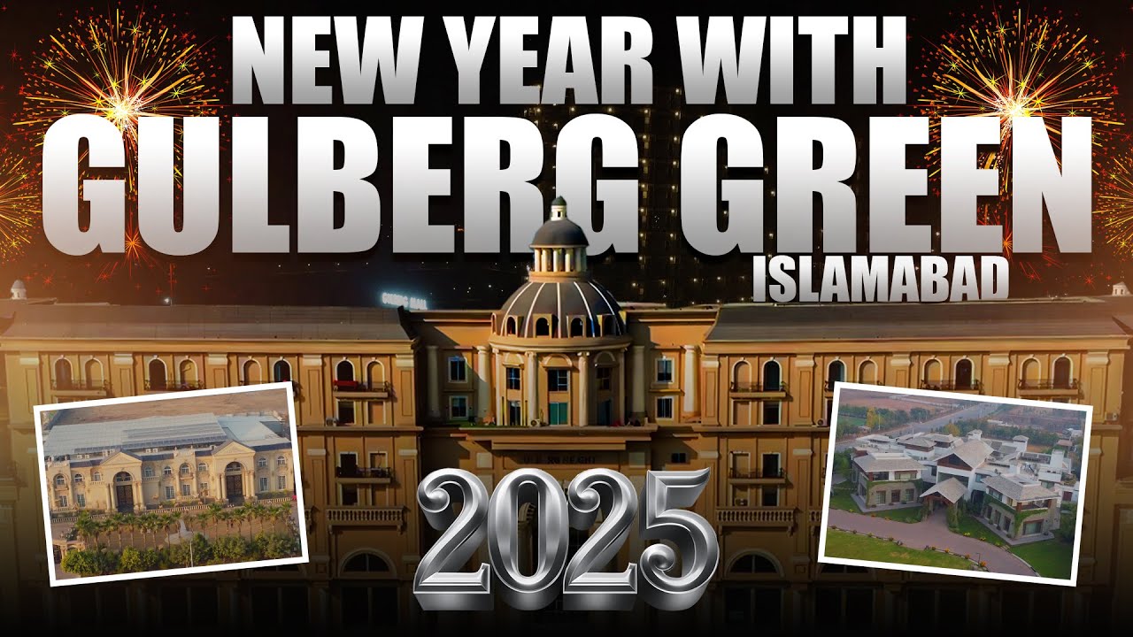 New Year Celebration With Gulberg Green Islamabad / Black Crush Real Estate & Builders
