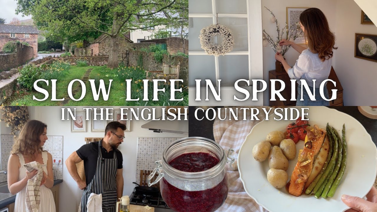 The Art of Slow Living in Spring: Country Cottage Decor Ideas, Cooking from Scratch Vlog UK