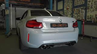 BMW M2 Competition Sportauspuff Stage 3 by HDH-Concepts (Serien OPF/DP)
