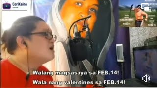 walang magsasaya sa feb. 14/ walang valentines day/valentines song