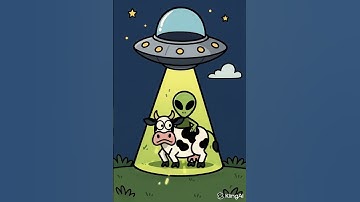👽 Alien Abducts a Cow… But What Happens Next?! 🐄💫