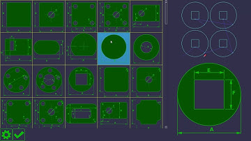 myCNC tutorials. Parts library.