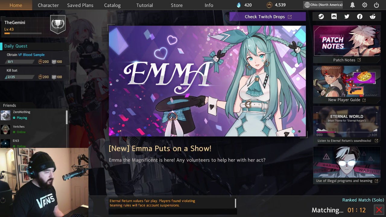 Popular streamer Gemini gets mad at 12yo fan over callmecarson drama!