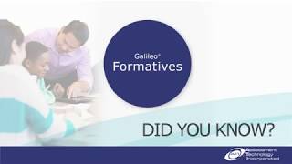 Galileo Formatives
